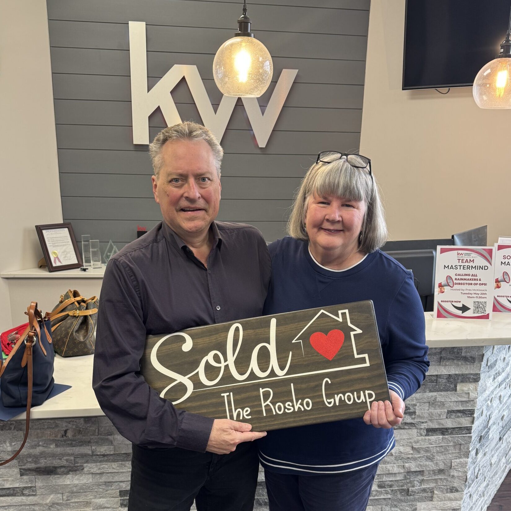 Happy client with Mark Rosko from Downsizing Roadmap and The Rosko Group